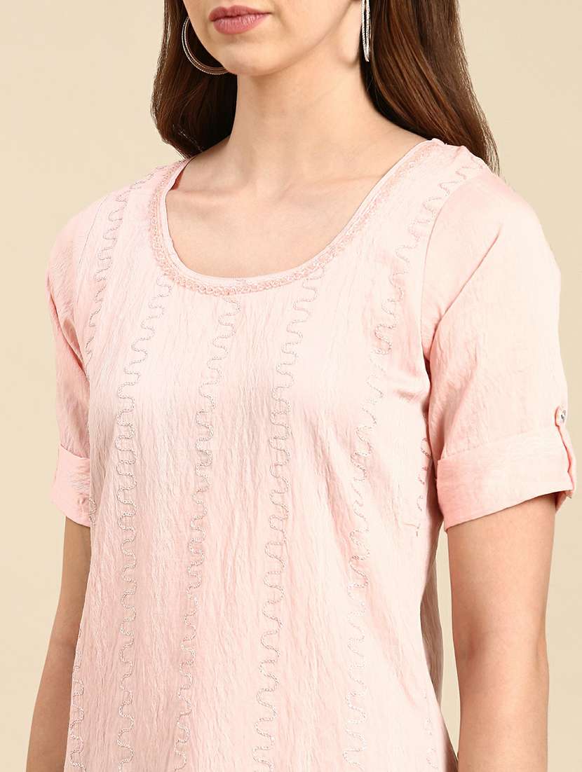 women's straight kurta - 19665065 -  Standard Image - 5