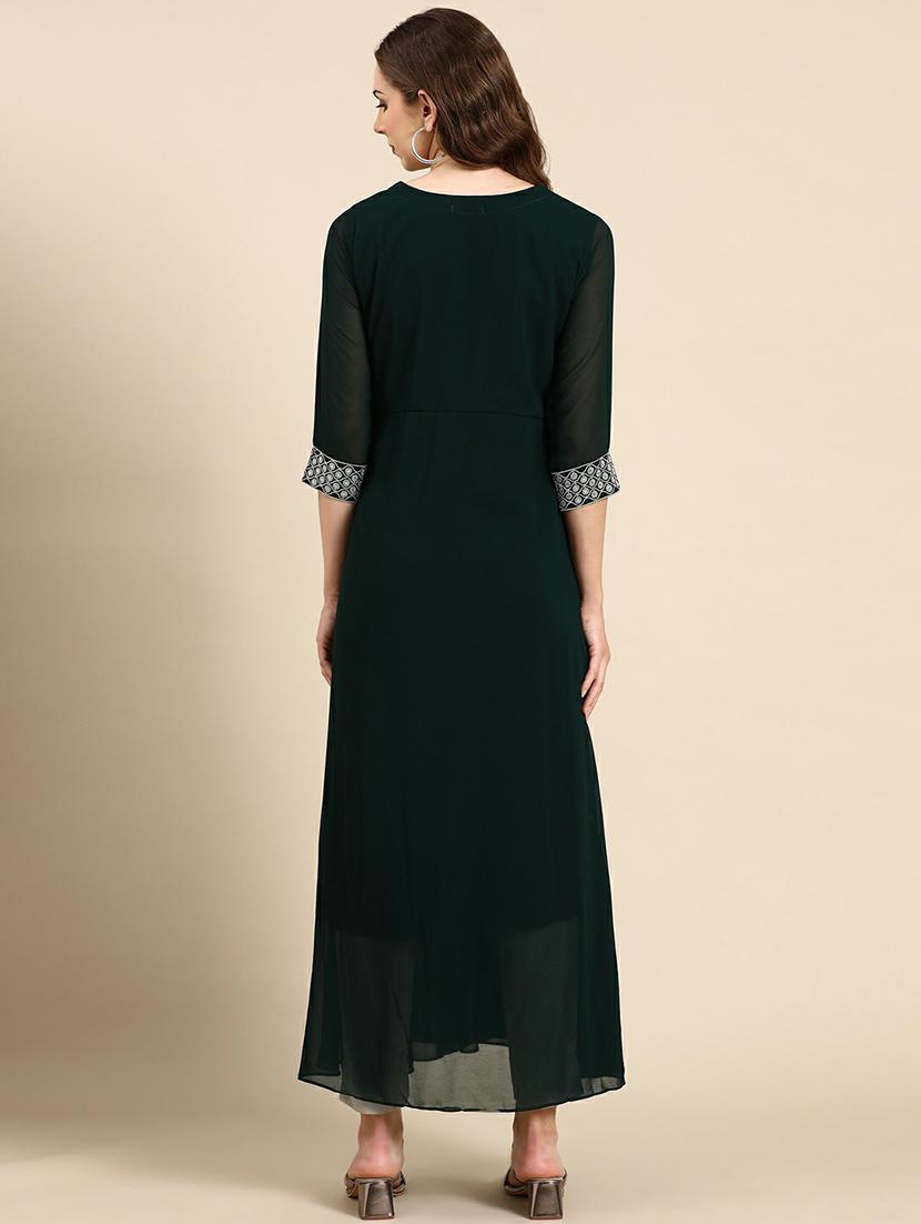 women's tiered kurta - 19665073 - Standard Image - 3