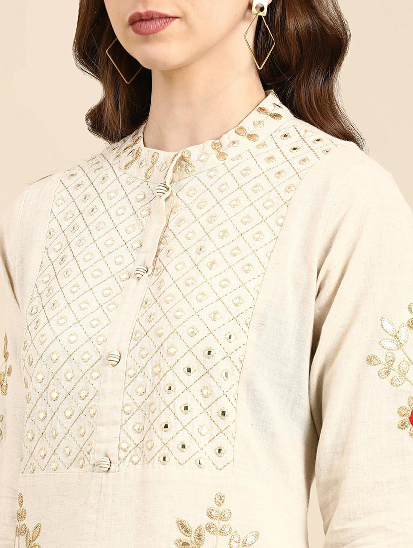 women's front slit kurta - 19665082 - Standard Image - 5