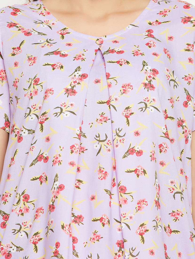 printed pyjama set nightwear set - 19665210 - Standard Image - 5
