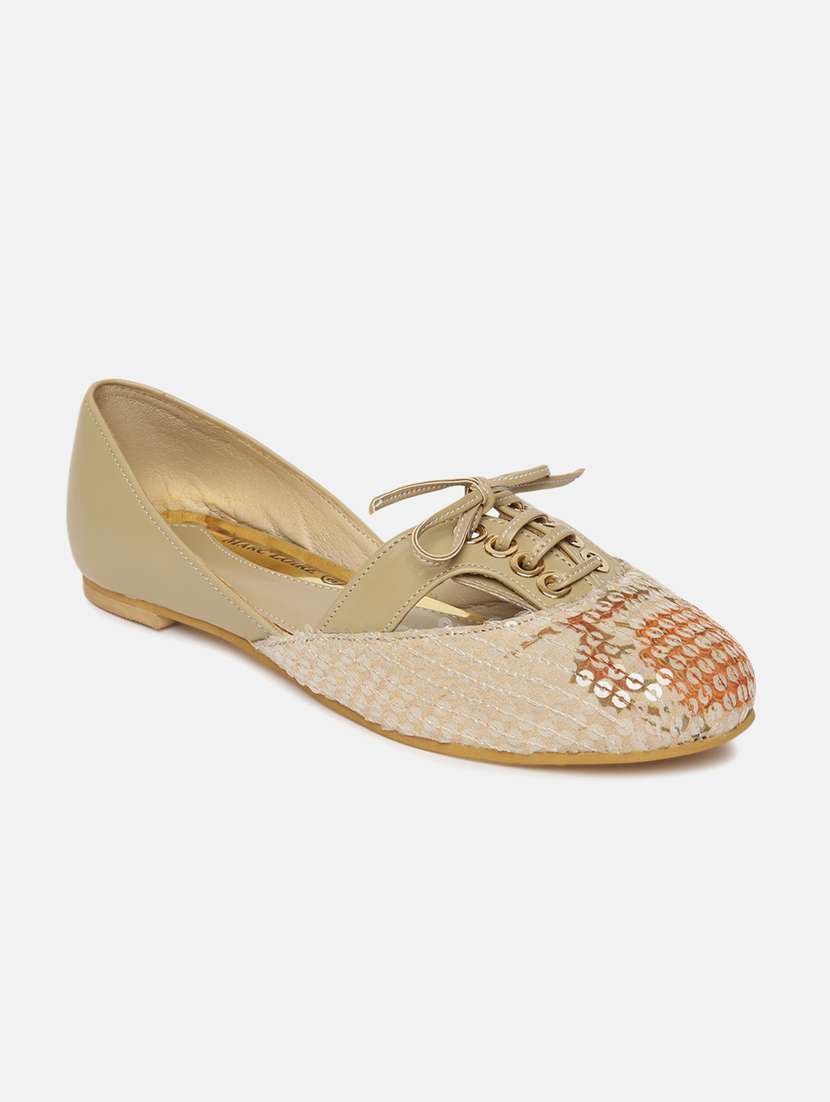 women beige slip on ballerina - 19665792 - Zoom Image - 0