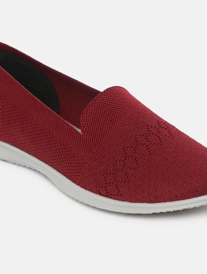 maroon tpu slip on casual shoes - 19665804 - Standard Image - 5