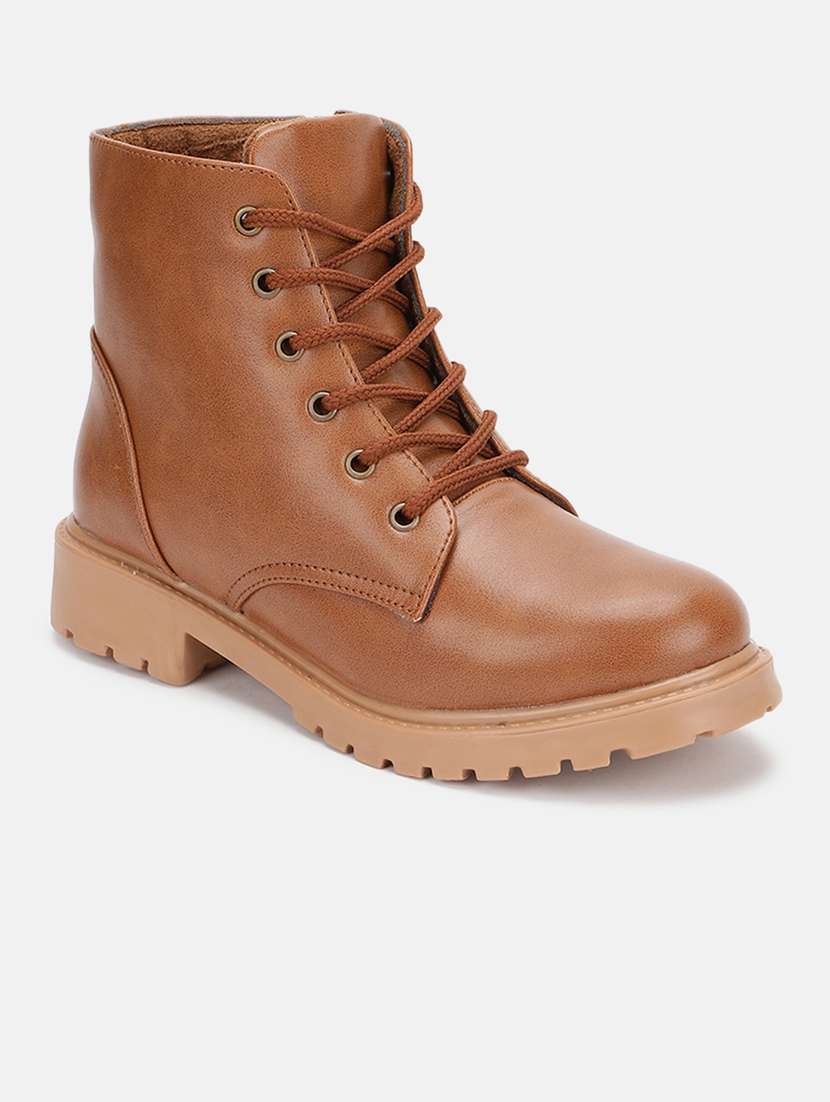 women lace up ankle boots - 19665814 - Zoom Image - 0