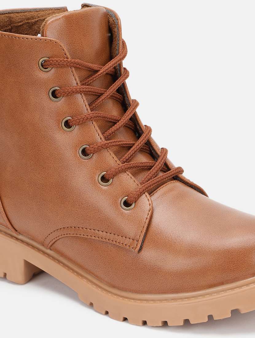 women lace up ankle boots - 19665814 - Standard Image - 5