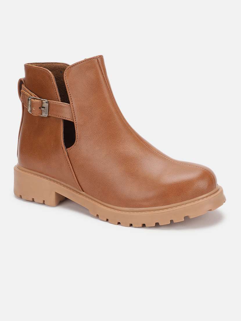 women slip on ankle boots