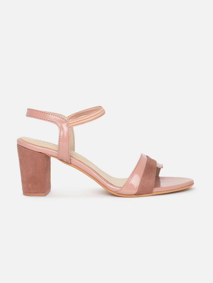 women solid back strap sandal