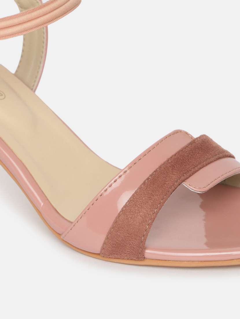 women solid back strap sandal - 19665884 - Standard Image - 5