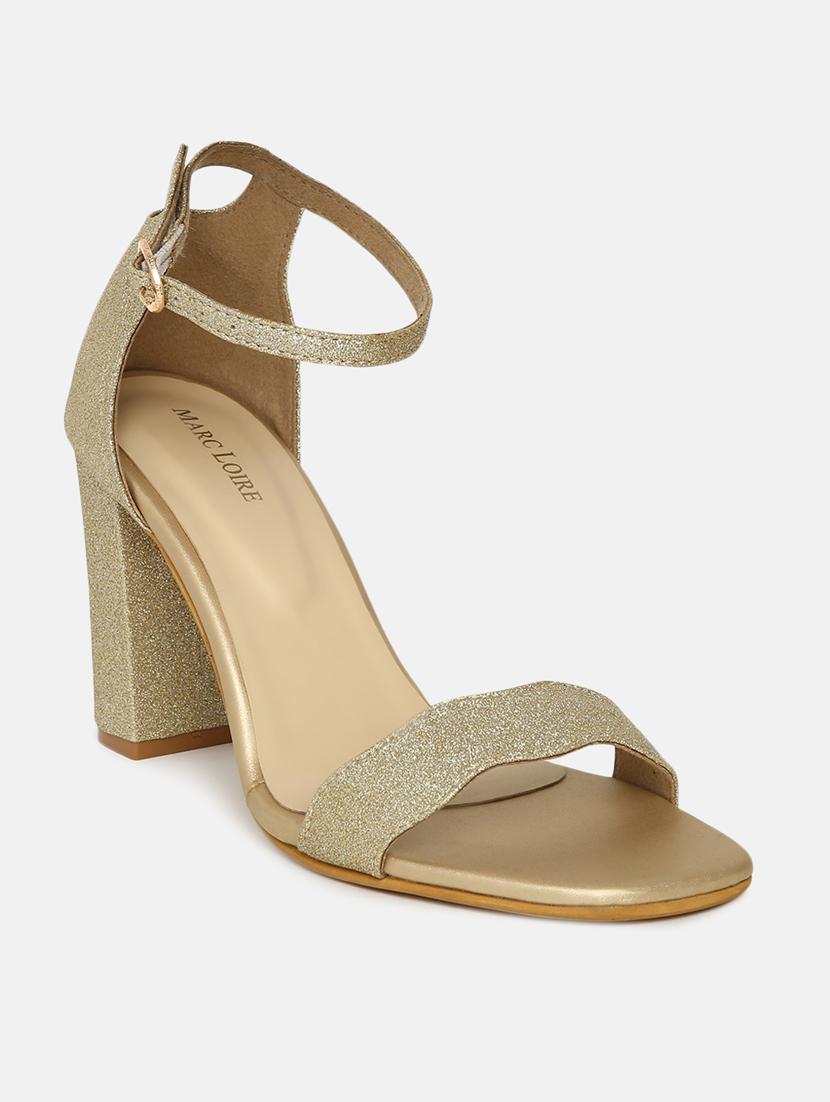 gold tpu back strap sandals - 19665938 -  Zoom Image - 0