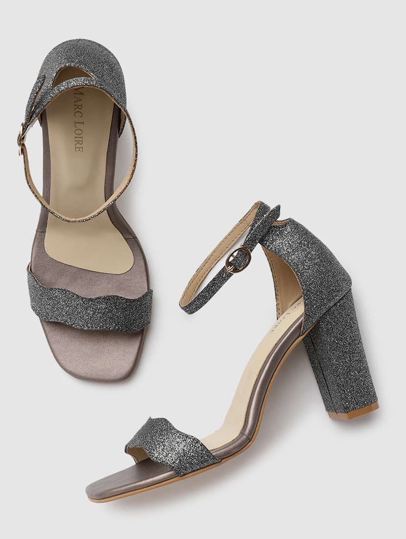 grey tpu back strap sandals - 19665939 -  Standard Image - 3