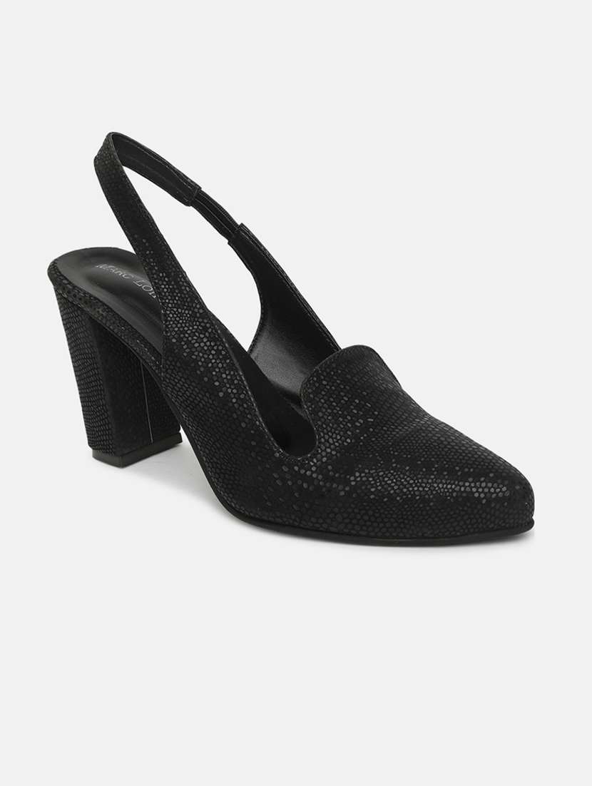 black tpu back strap sandals - 19665979 -  Zoom Image - 0