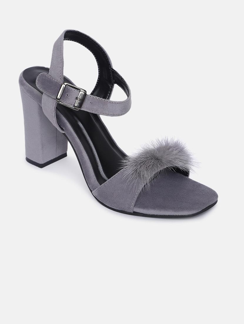grey tpu back strap sandals - 19665994 -  Zoom Image - 0