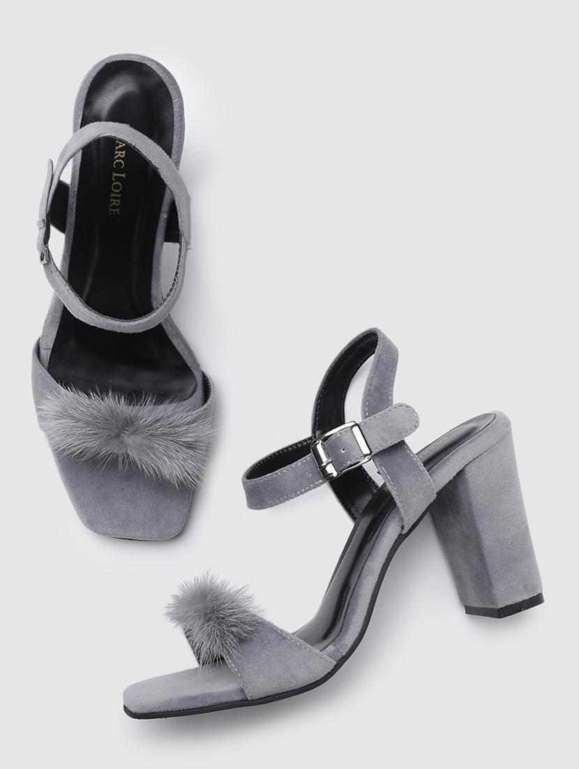 grey tpu back strap sandals - 19665994 - Standard Image - 3