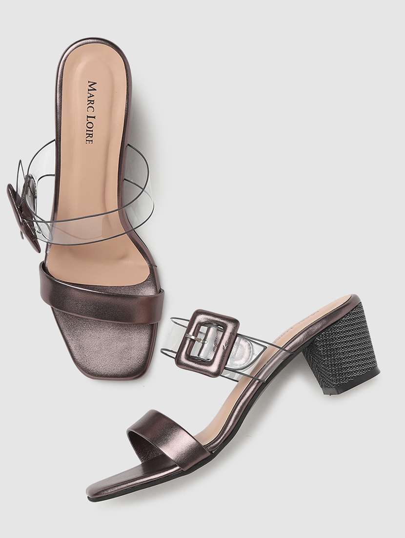 grey tpu slip on sandals - 19666005 - Standard Image - 3