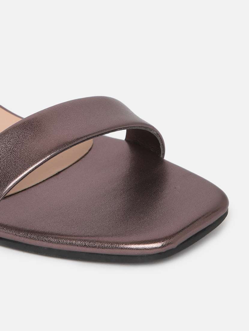 grey tpu slip on sandals - 19666005 - Standard Image - 5