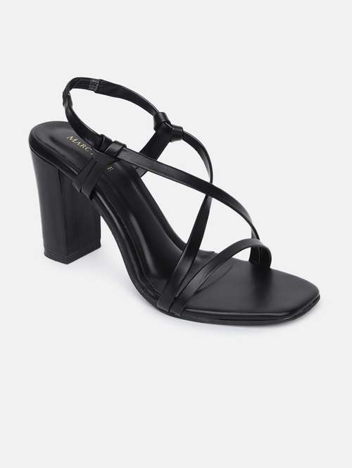 black tpu back strap sandals - 19666014 - Standard Image - 0