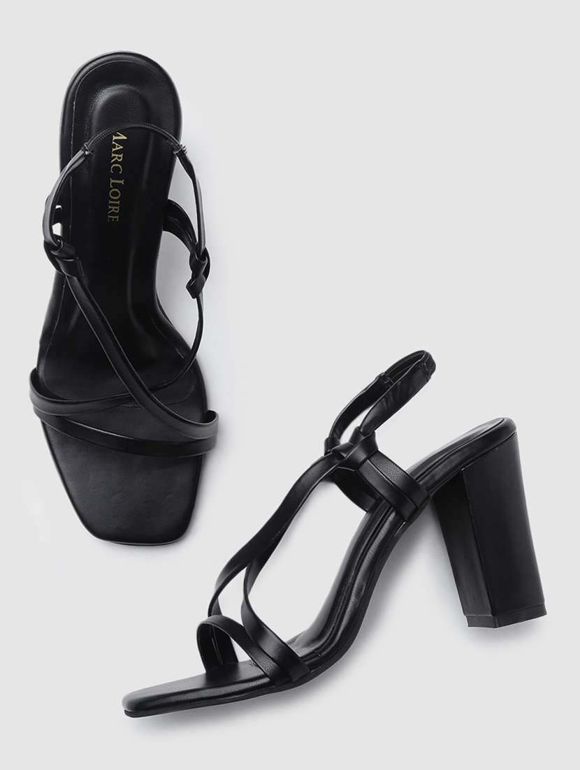 black tpu back strap sandals - 19666014 - Standard Image - 3