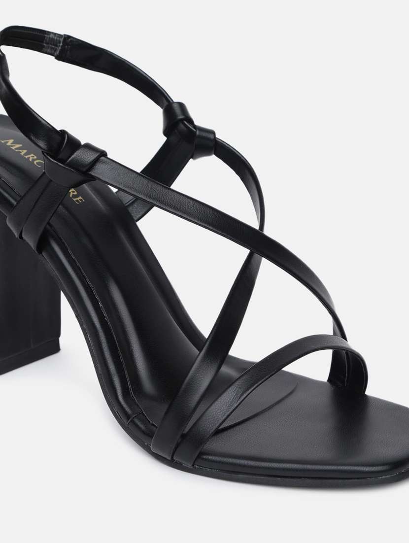 black tpu back strap sandals - 19666014 - Standard Image - 5