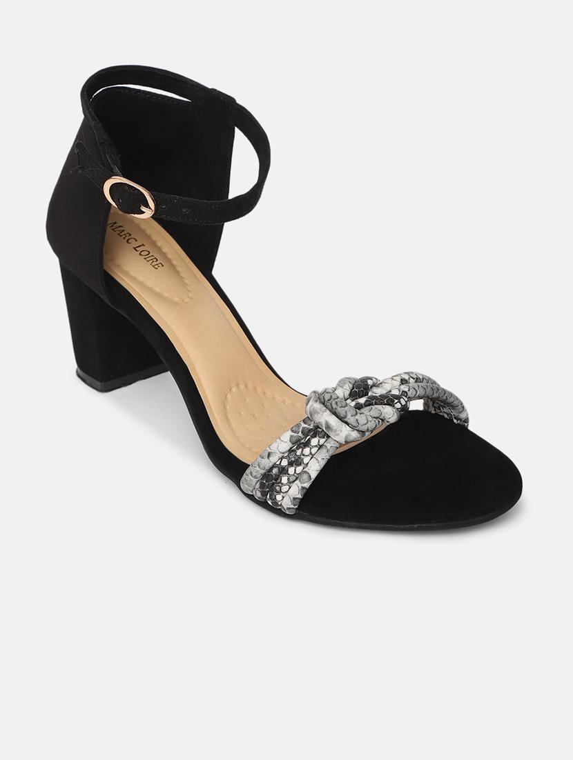 black tpu back strap sandals - 19666038 - Zoom Image - 0
