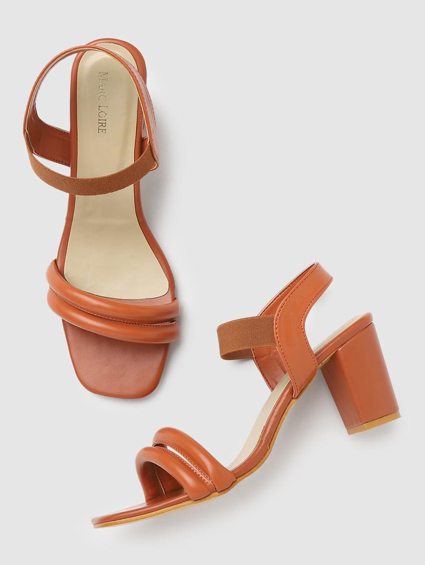 tan tpu back strap sandals - 19666045 - Standard Image - 3