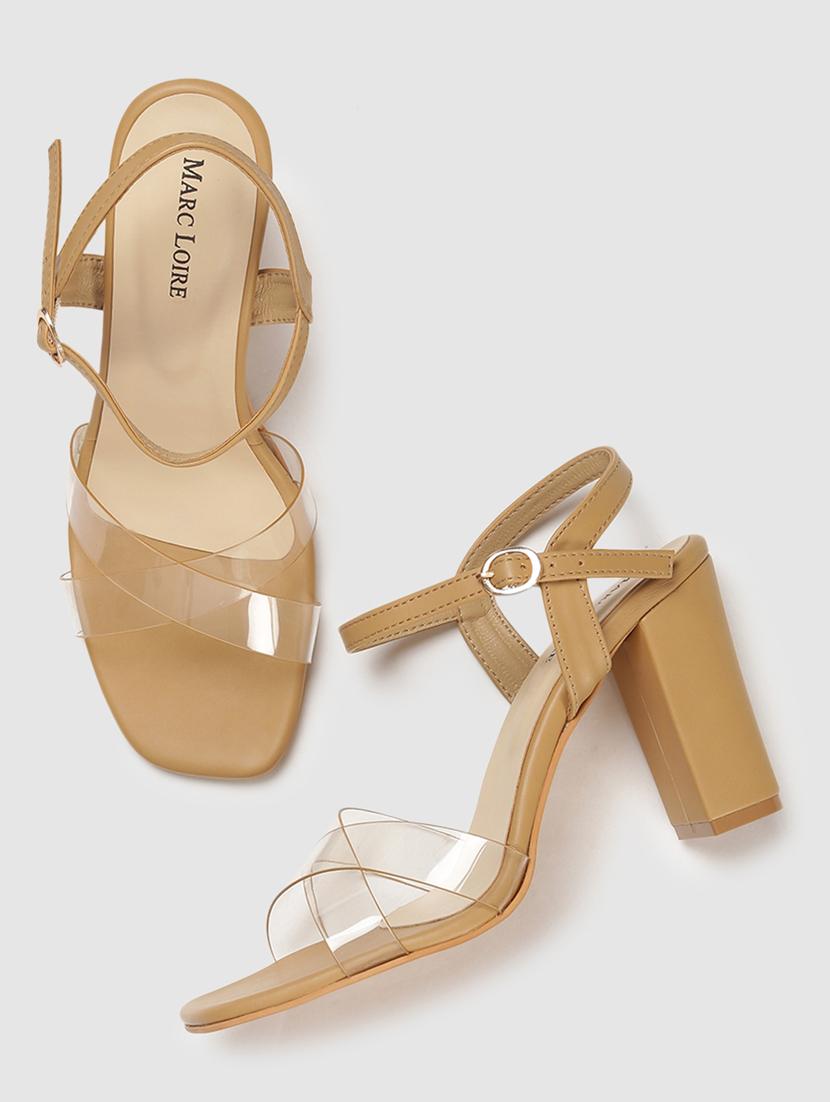beige ankle strap sandal - 19666053 - Standard Image - 3