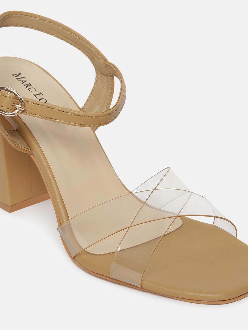 beige ankle strap sandal - 19666053 - Standard Image - 5