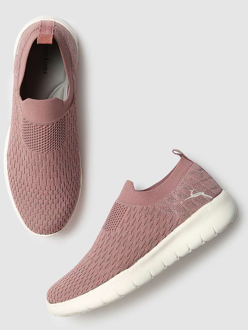 pink slip on casual shoe - 19666356 - Standard Image - 3