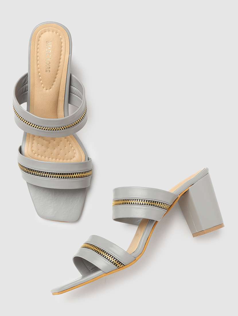 grey tpu slip on sandals - 19666360 -  Standard Image - 3