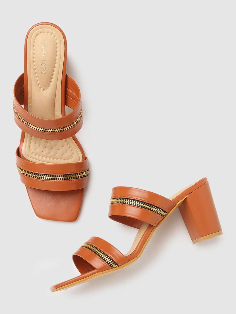 tan tpu slip on sandals - 19666361 -  Standard Image - 3