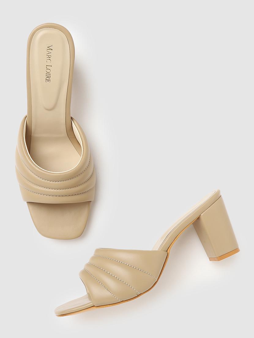 beige tpu slip on sandals - 19666362 - Standard Image - 3