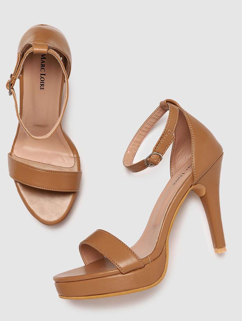 beige ankle strap sandal - 19666422 -  Standard Image - 3