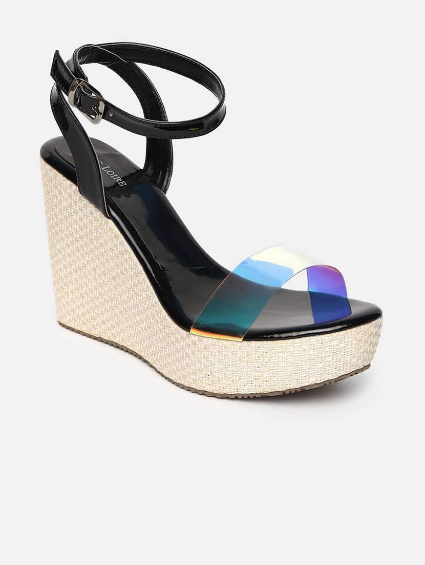 marc loire women platform wedges