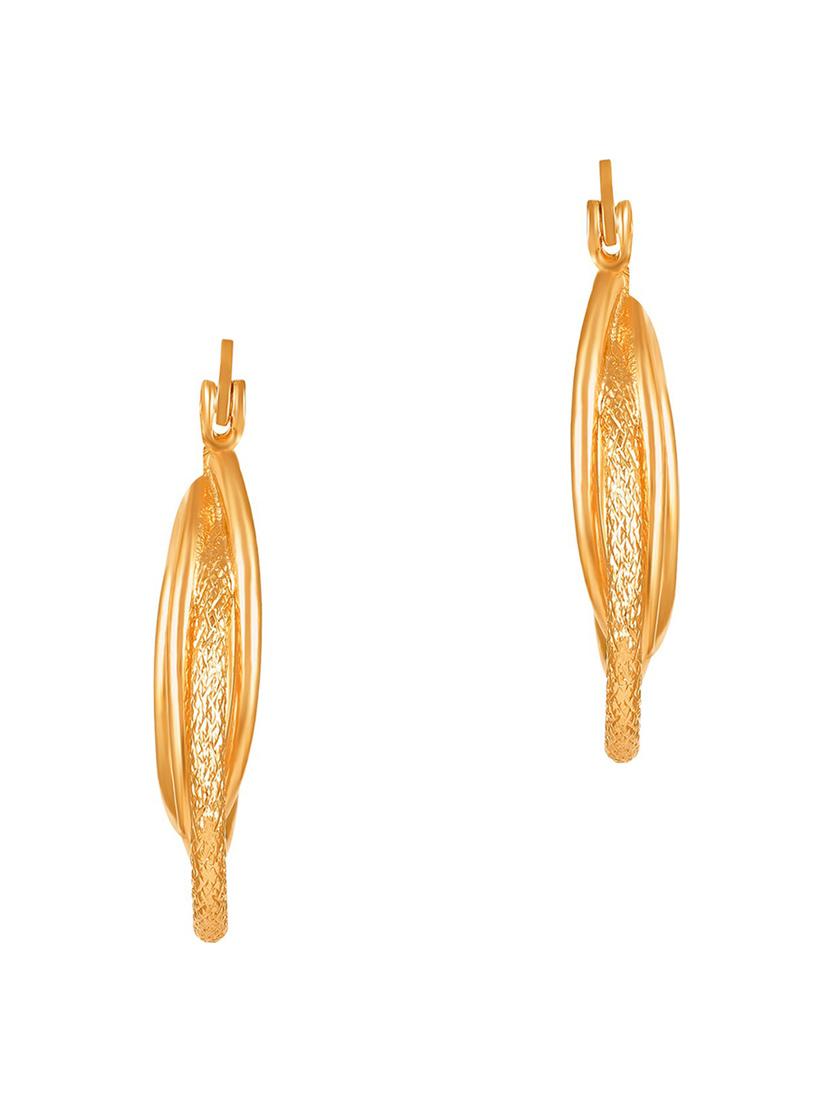 twisted circular hoop earrings - 19667230 - Zoom Image - 0