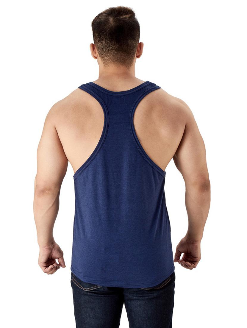 blue cotton vest - 19667520 - Standard Image - 3