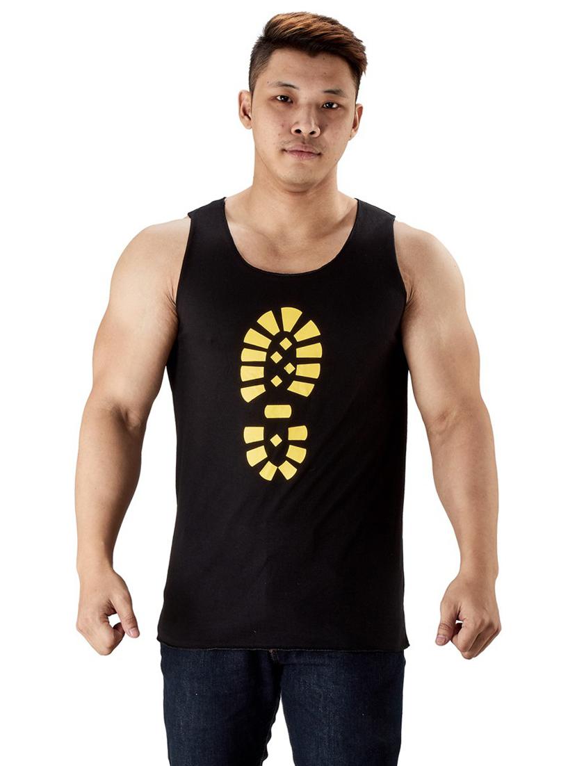 black pure cotton vest - 19667975 - Zoom Image - 0