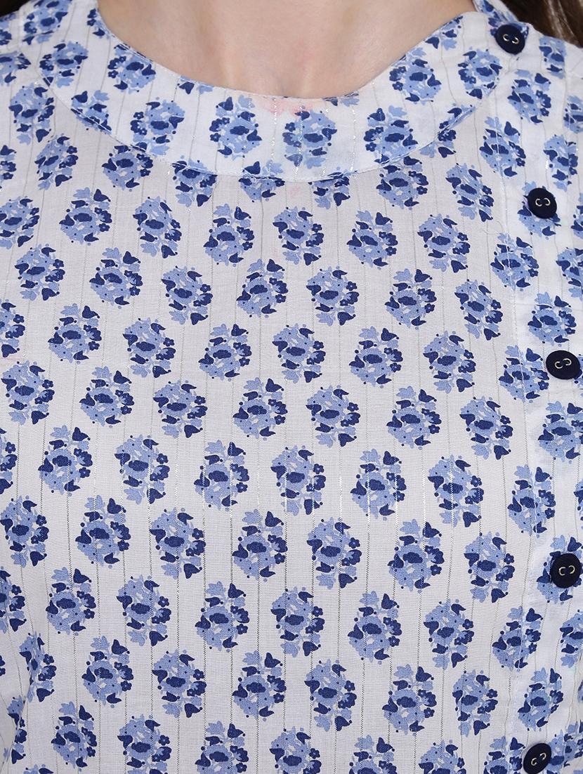 printed kurta with palazzo set - 19670285 - Standard Image - 3