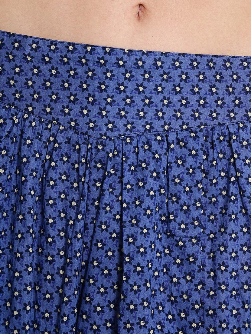 printed kurta with skirt set - 19670297 - Standard Image - 3