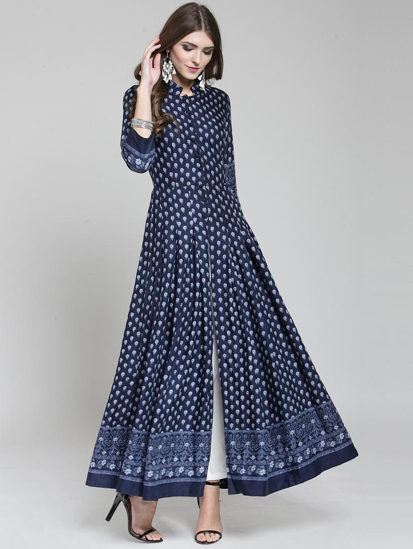 printed kurta with pant set - 19670367 -  Zoom Image - 0