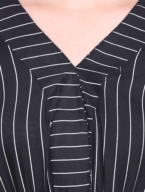women's fit & flare striped dress - 19670863 - Standard Image - 3