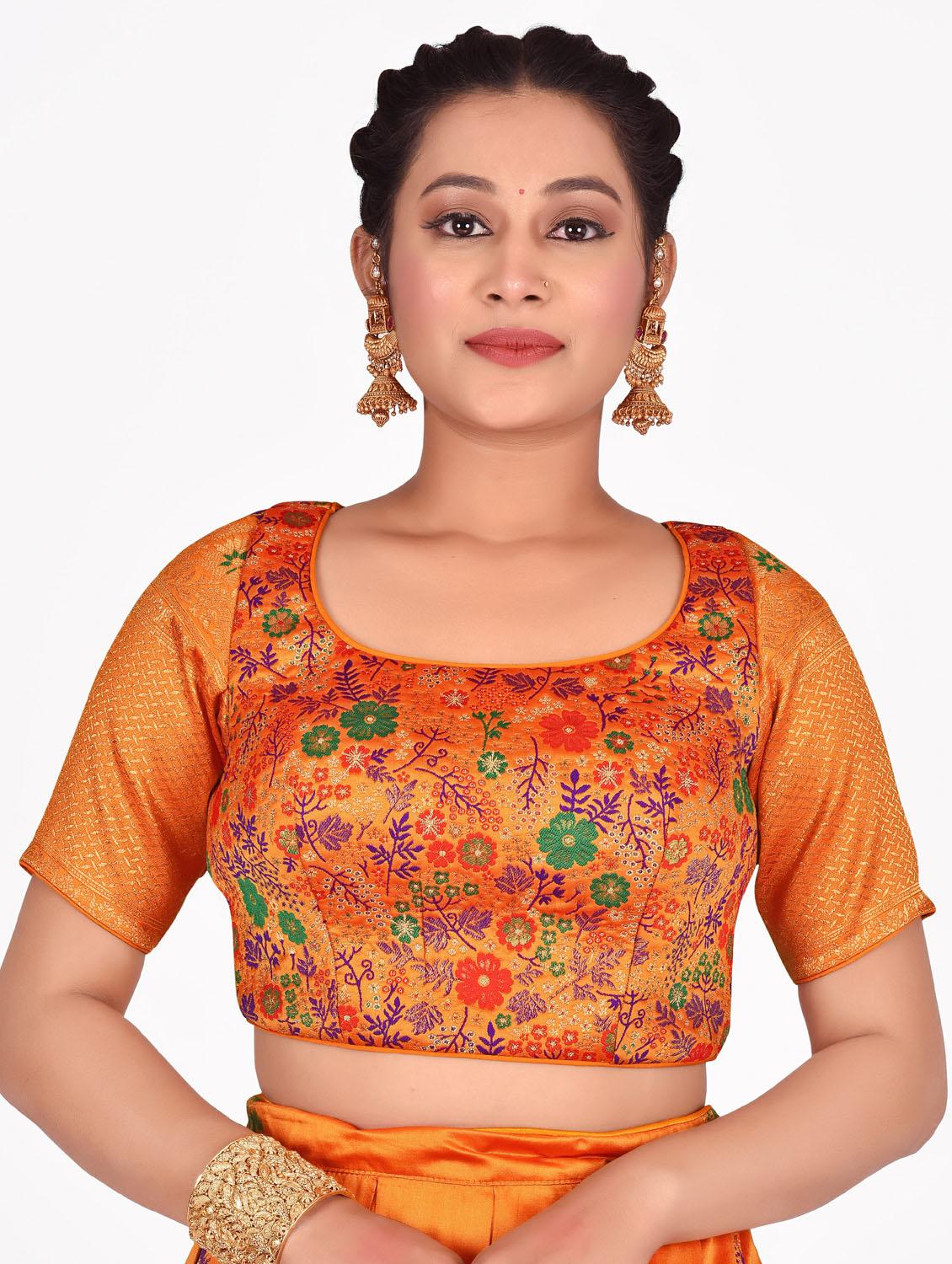 self designed woven lehenga choli with dupatta - 19679066 - Standard Image - 3