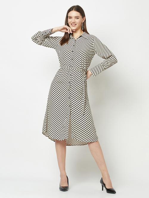 women's shirt striped dress - 19684877 - Standard Image - 0