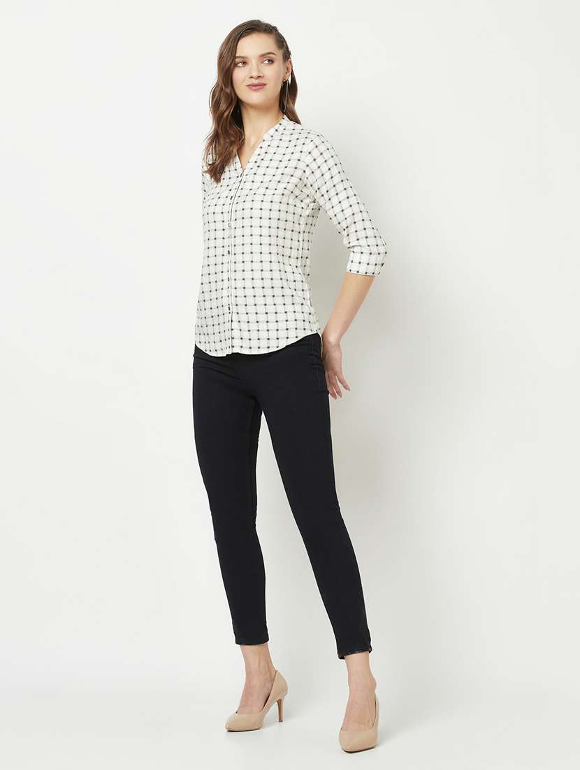 checkered print regular shirt - 19684905 -  Standard Image - 5