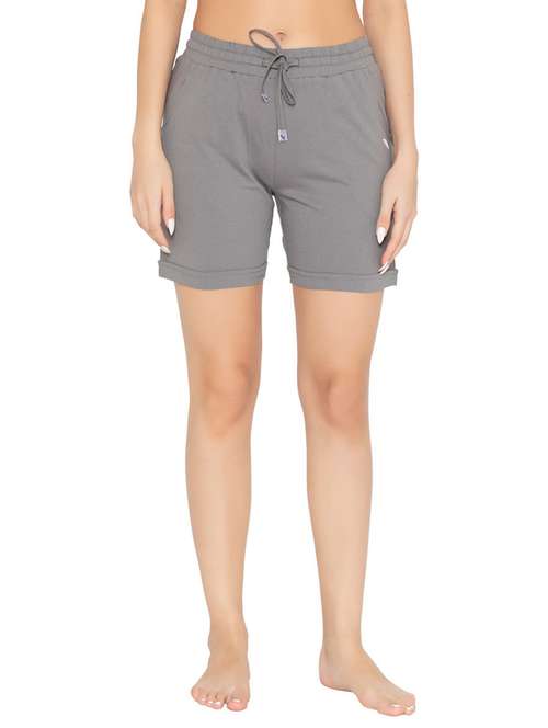 grey solid regular short - 19688610 -  Standard Image - 0