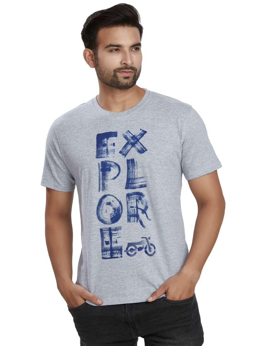 round neck printed regular t-shirt