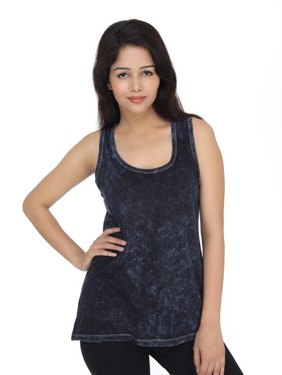 women's a line scoop neck top