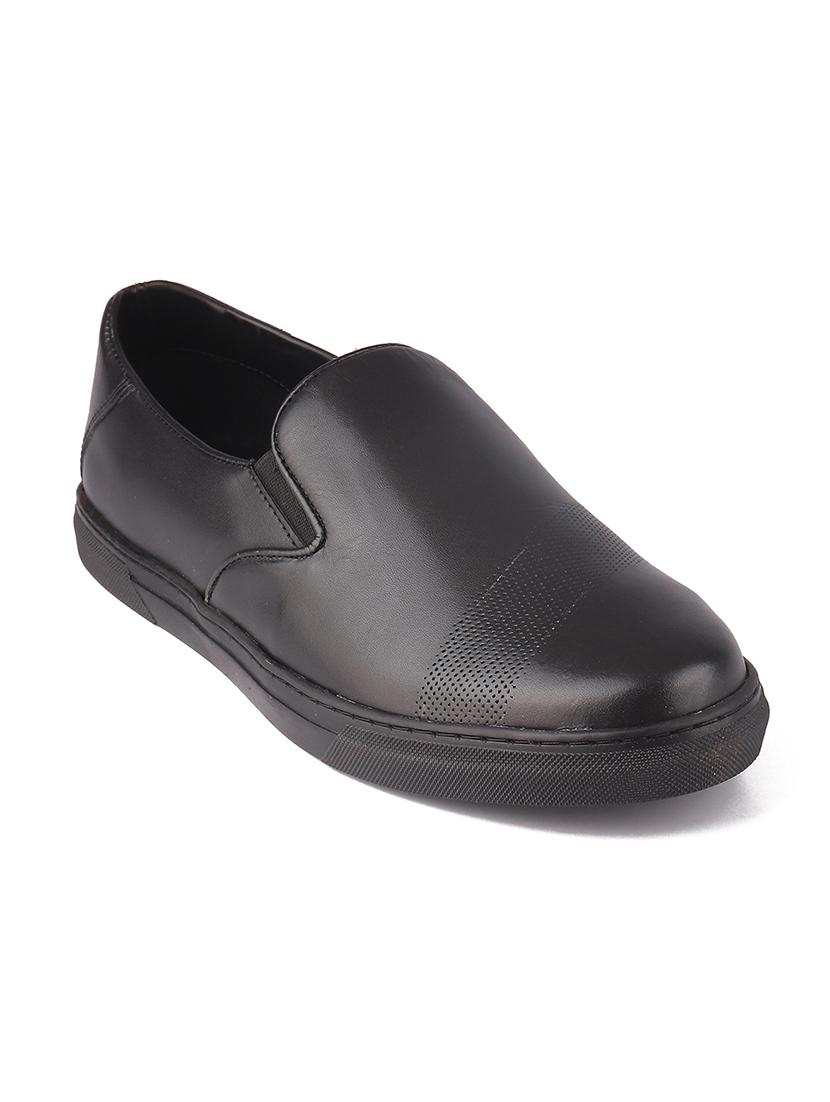 black slip on formal shoe - 19690316 -  Zoom Image - 0