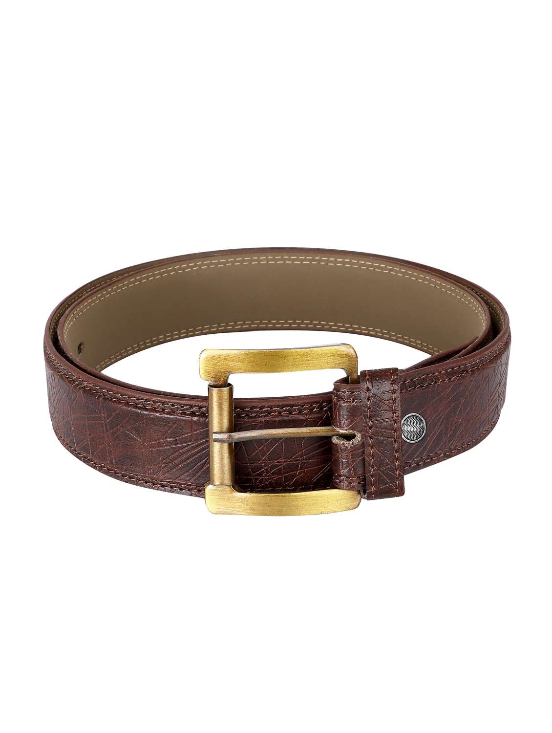 brown leatherette belt - 19690908 -  Zoom Image - 0