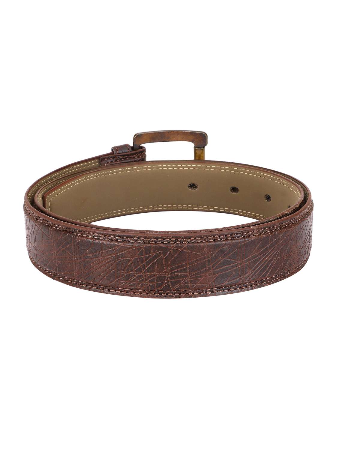 brown leatherette belt - 19690908 - Standard Image - 3