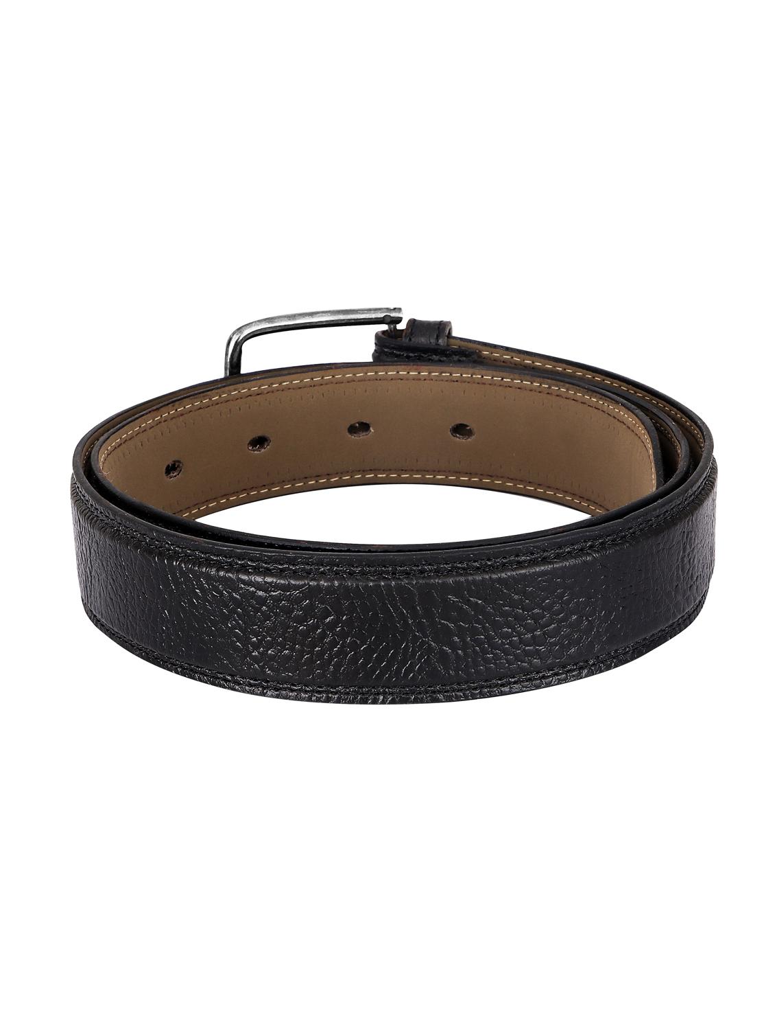 black leatherette belt - 19690941 - Standard Image - 3