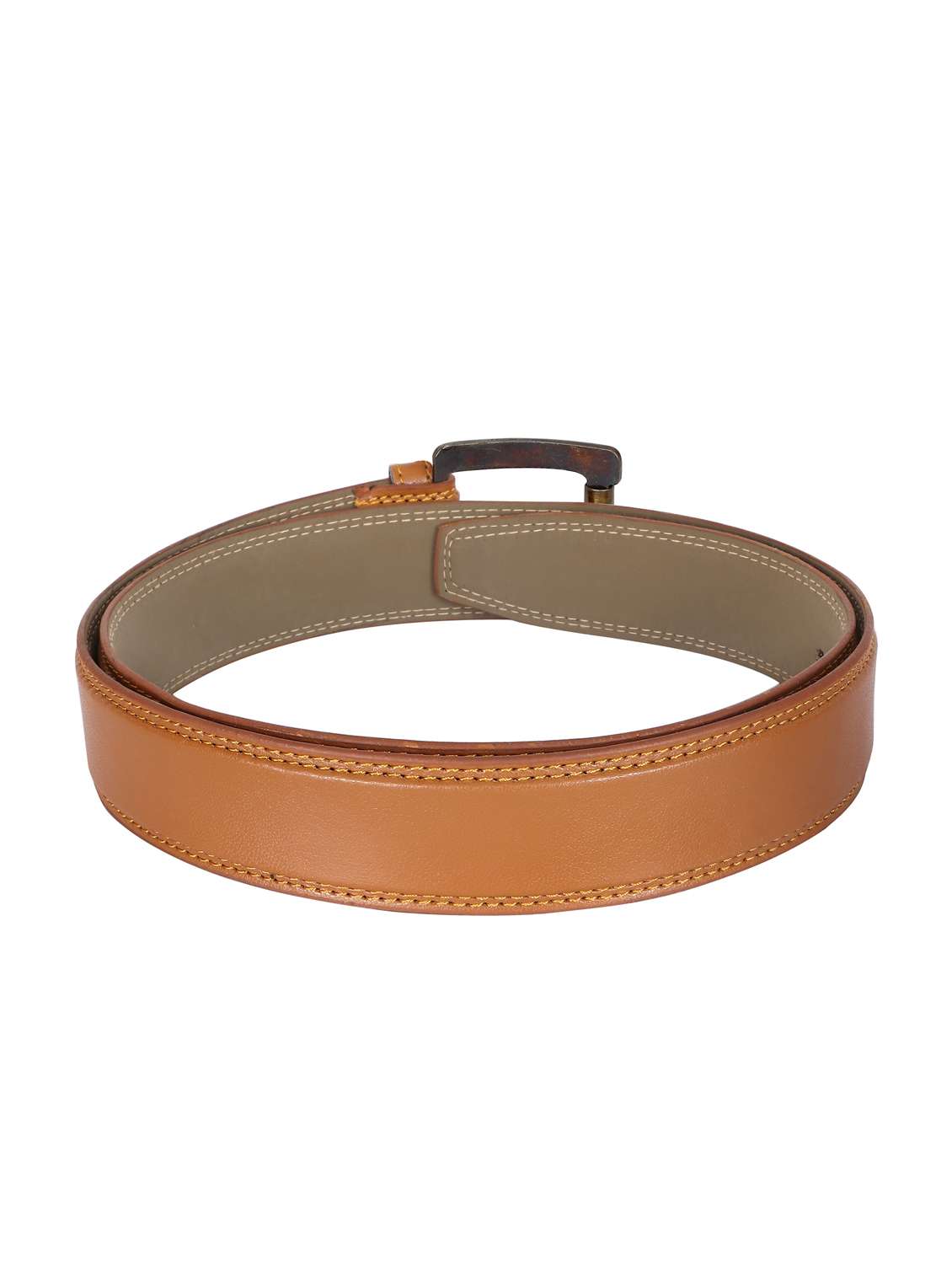 orange leatherette belt - 19690968 - Standard Image - 3