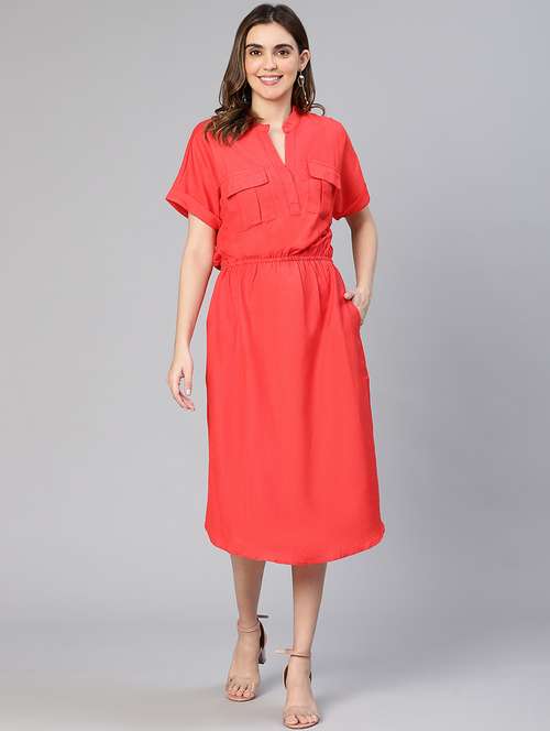women's  solid dress - 19691073 -  Standard Image - 0